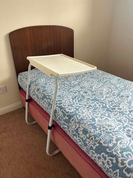 Photo of free Adjustable bedside tray table (Barleybank G66) #3