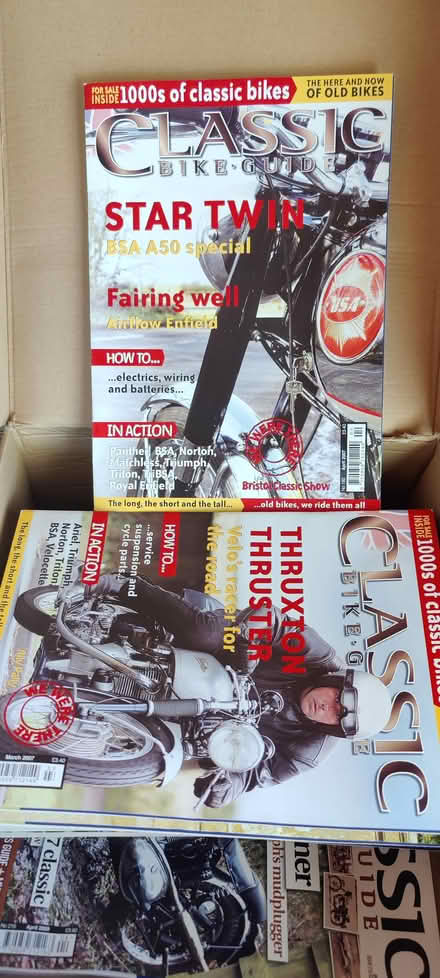 Photo of free Classic motorcycle magazines (Bexleyheath DA1) #1