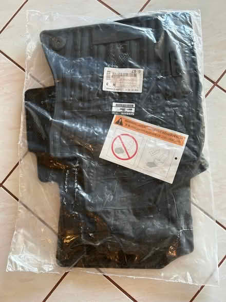 Photo of free 2022 Infiniti Q50 Rubber Floor Mats (Tampa) #1
