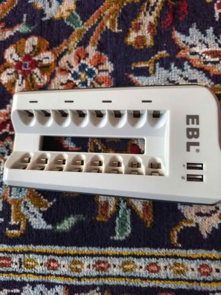 Photo of free EBL AA/AAA rechargeable battery charger, usb, no lead. (Church RG2) #1