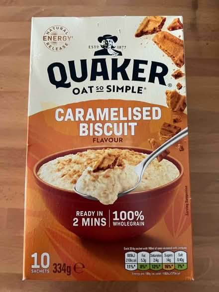 Photo of free Quaker Oats Caramelised Biscuit (Whitton TW3) #1