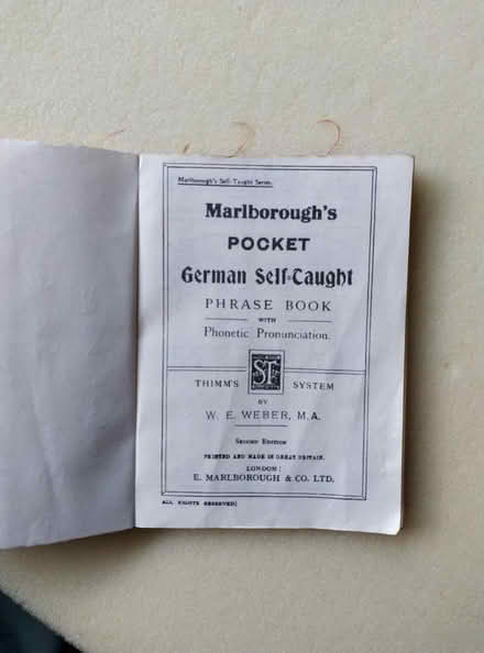 Photo of free Vintage German phrase book (Kennington OX1) #3
