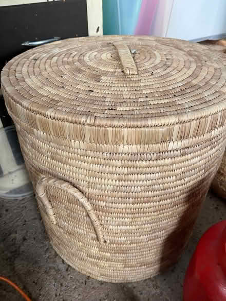 Photo of free Large ali baba basket (Little Neston CH64) #1