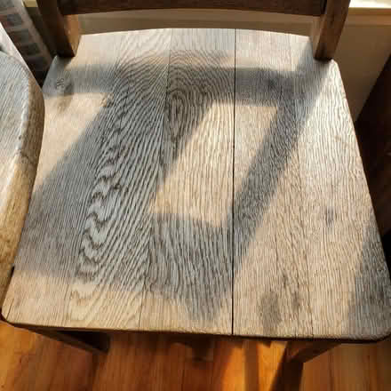 Photo of free Wood chair desk (Ann Arbor Northwest Side) #2