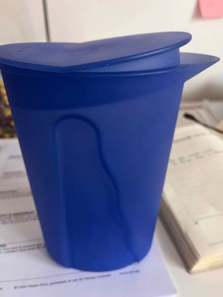 Photo of free Blue Tupperware Jug (IP4 Woodbridge Road) #1
