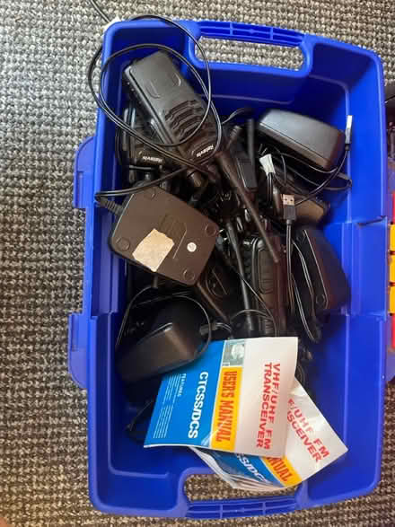 Photo of free Medium distance radios and chargers (Prestwich M25) #1