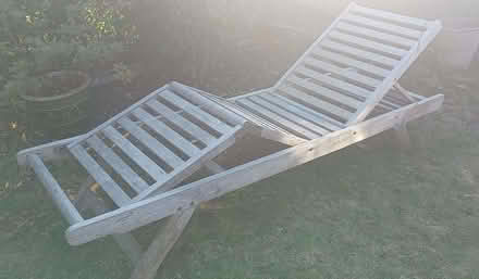 Photo of free Hardwood Garden Sun Lounger/Recliner (Risinghurst OX3) #4