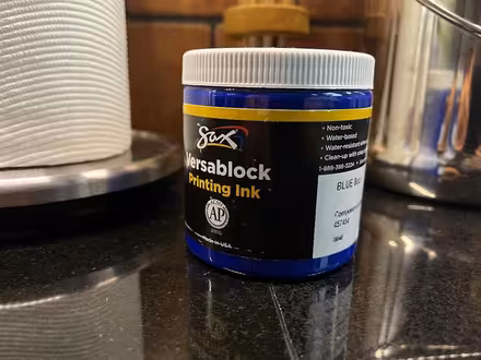Photo of free Block Print Ink (Little Falls Area) #1