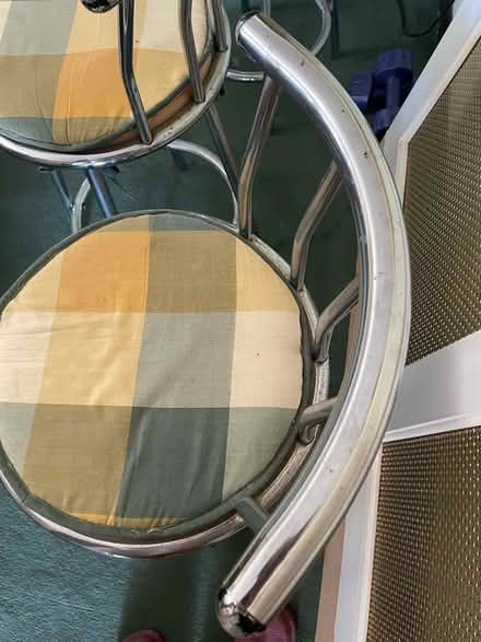 Photo of free 3 metal bar stools (Sidley TN39) #2