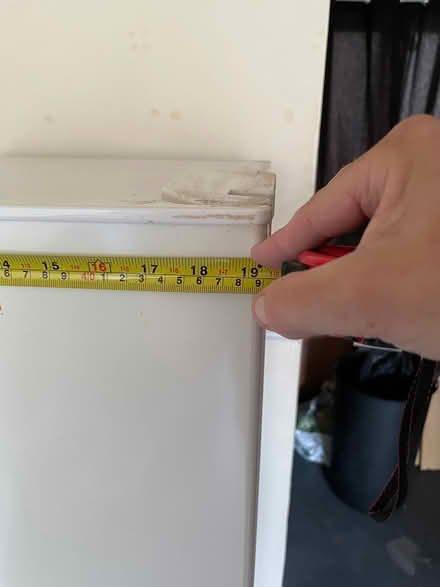 Photo of free White fridge freezer (Mitcham CR4) #3