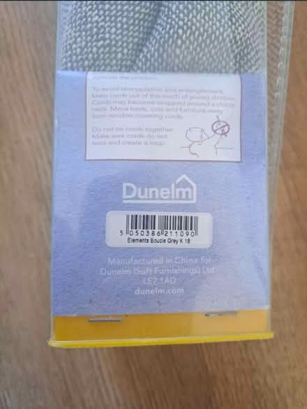 Photo of free New Dunelm Grey Roman Blind (Horsham RH13) #2