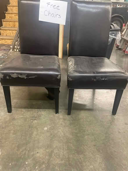 Photo of free Two chairs. Pick up in North Tracy (North Tracy) #1
