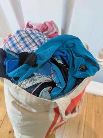 Photo of free Fabric scraps/strips (Heaton) #2