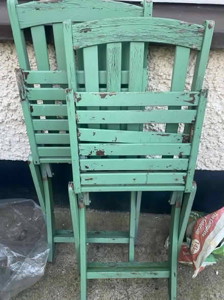 Photo of free wooden chairs (killiney) #1