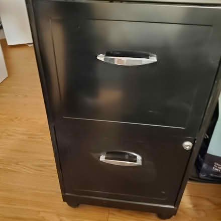 Photo of free Metal File Cabinet - 2 drawer (Harvard Square) #1