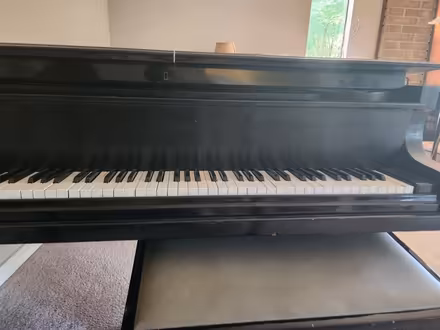 Photo of free Baby grand piano (Burien) #3
