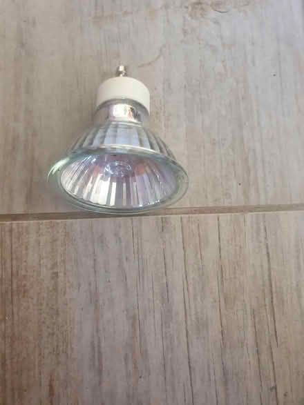 Photo of free GU10 240V Aluminium reflector halogen lamp (Great Baddow CM2) #2