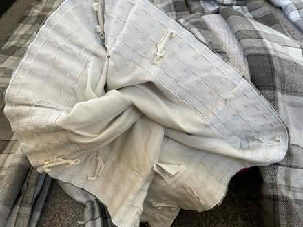 Photo of free 2 sets grey tartan curtains (Fishponds BS16) #3