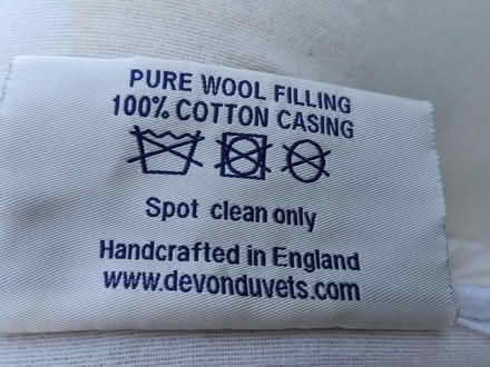 Photo of free Devon Duvets Mattress Topper 80x75 (Holland Park W11) #2