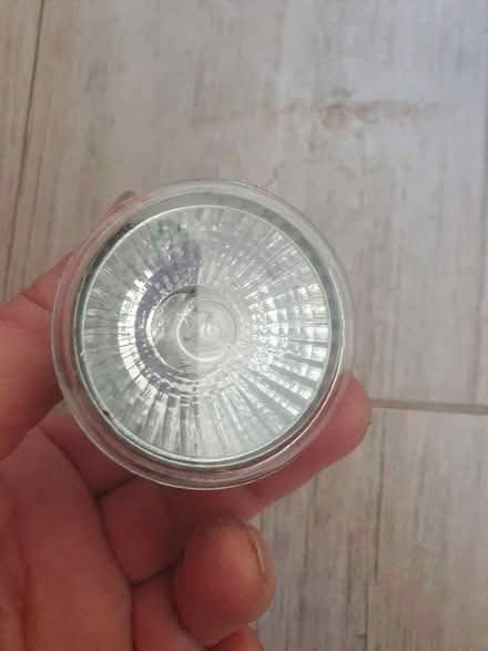 Photo of free GU10 240V Aluminium reflector halogen lamp (Great Baddow CM2) #4