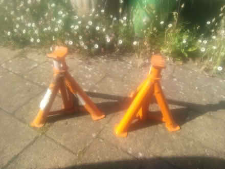 Photo of free foldable axle stands (RAC branded) (Frenchay BS16) #1