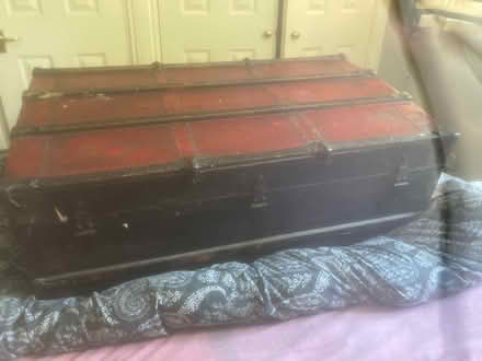 Photo of free Vintage travel trunk (SW16) #2