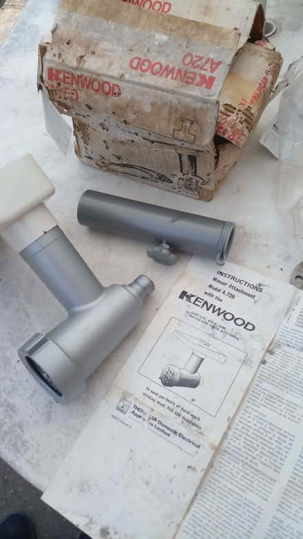 Photo of free Kenwood A720 Mincer attachment (HA9) #1