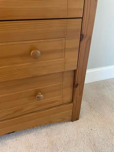 Photo of free Solid wood changing table/drawers (TN13) #3