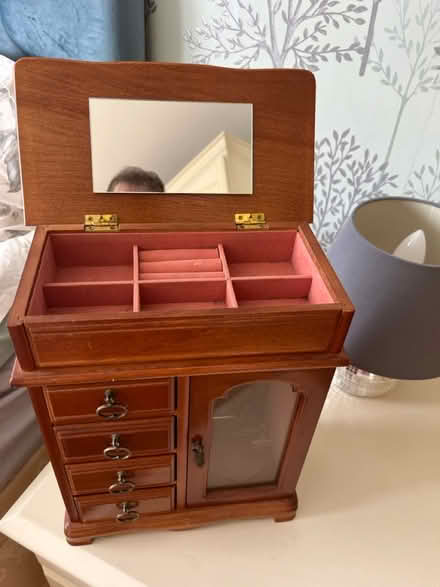 Photo of free Wooden jewellery box (Keighley) #1