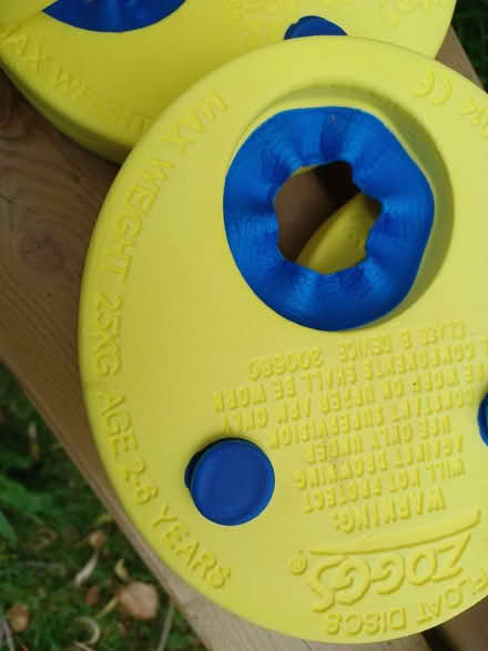 Photo of free 6 Zogg swim float discs (arm band) 2-6 years (Oxford-Freegle CGA OX2) #2