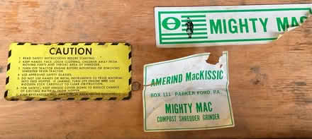 Photo of free Mighty Mac chipper-shredder (Charlottesville, south side) #2
