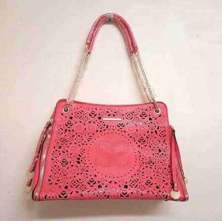 Photo of free Coral Pink Faux Leather Handbag (Moseley B13) #1