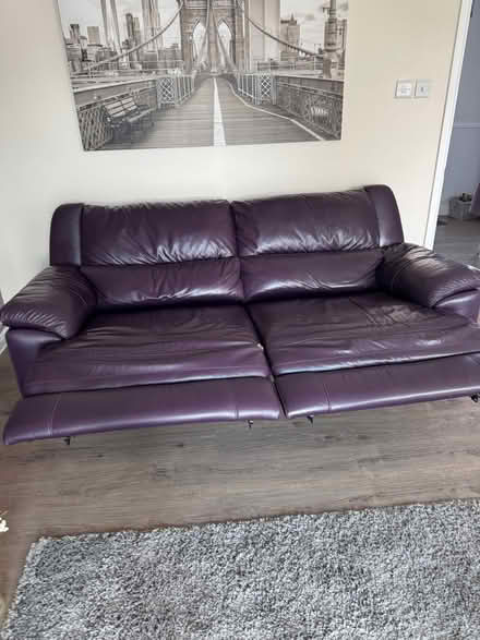 Photo of free 3 seater leather sofas (Hookhills TQ4) #2