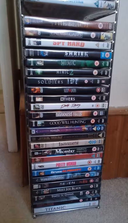 Photo of free DVD player and DVDs (Hackney Wick) #2