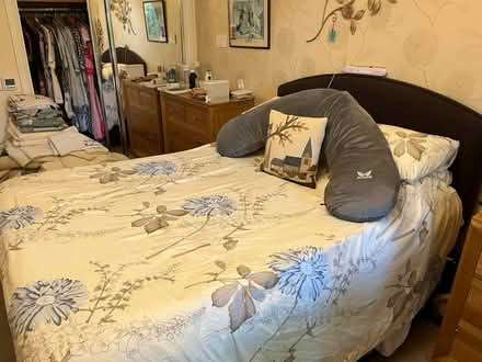 Photo of free King size divan bed (Cheltenham) #4