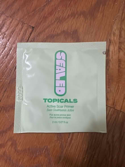 Photo of free Active Scar Primer Sample (Clinton Hill, Brooklyn) #1
