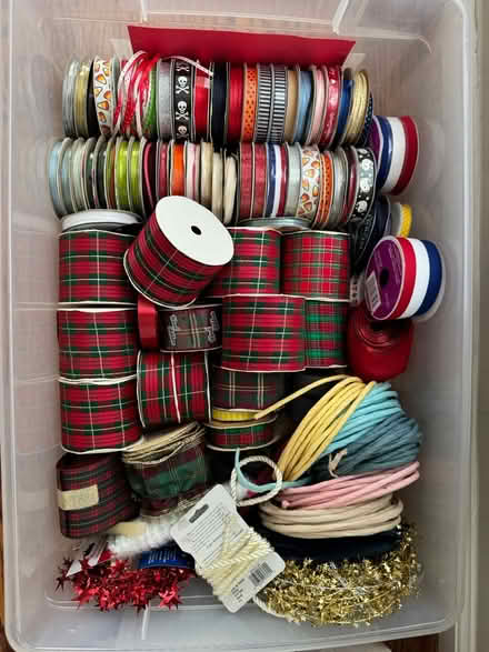 Photo of free Ribbon Spools & Colored Pack Shred (FFX/Centreville near Costco) #1