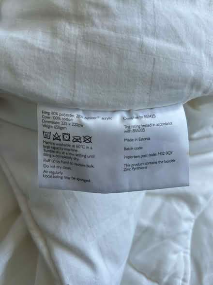 Photo of free Duvet (Muswell Hill N10) #2