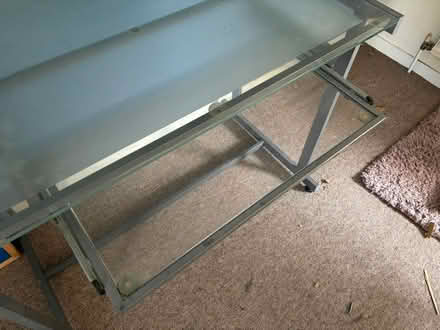 Photo of free Glass / Metal Desk (Stanmore winchester) #3
