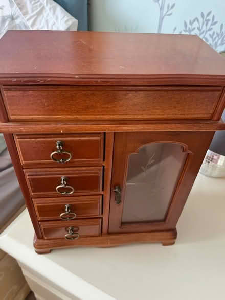 Photo of free Wooden jewellery box (Keighley) #2