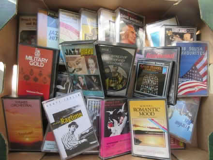 Photo of free Cassette tapes - various genres - Jazz, military etc.. (Malvern Link WR14) #1