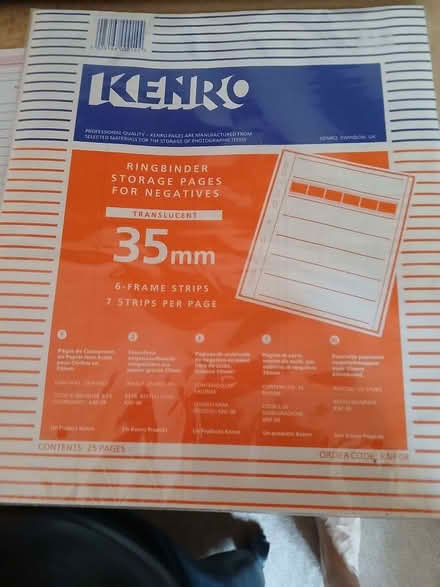 Photo of free Storage pages for negatives (Loosley Row HP27) #1