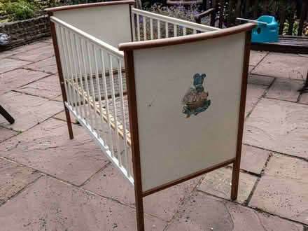 Photo of free Traditional drop sided cot (Watton at Stone SG14) #1