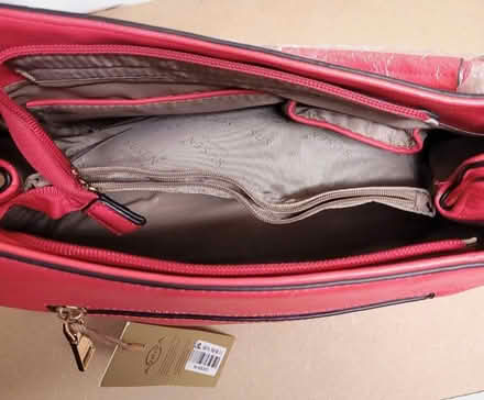 Photo of free Coral Pink Faux Leather Handbag (Moseley B13) #2
