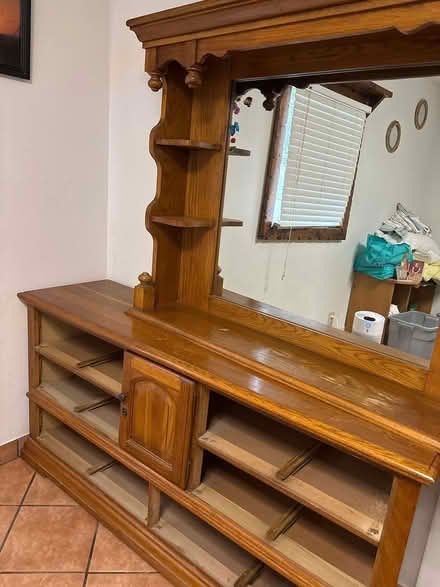 Photo of free 6 drawer dresser with mirror (Near NAS by PriceRite) #1