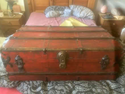 Photo of free Vintage travel trunk (SW16) #1