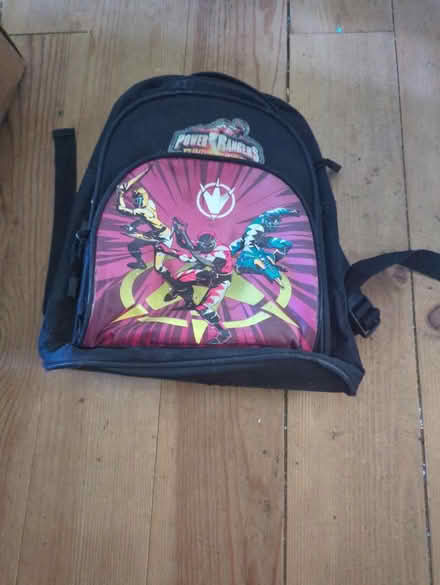 Photo of free Tatty Power Rangers rucksack (Hailsham BM27) #1