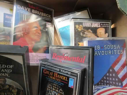 Photo of free Cassette tapes - various genres - Jazz, military etc.. (Malvern Link WR14) #2