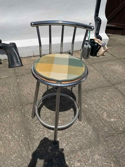 Photo of free 3 metal bar stools (Sidley TN39) #1