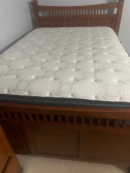 Photo of free Full Size Bed frame (Hampton VA 23666) #2